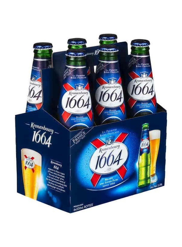 KRONENBOURG 1664 BLANC 6 s