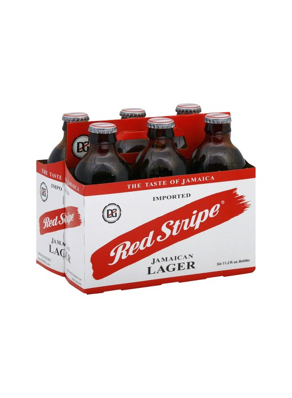 RED STRIPE  6 S