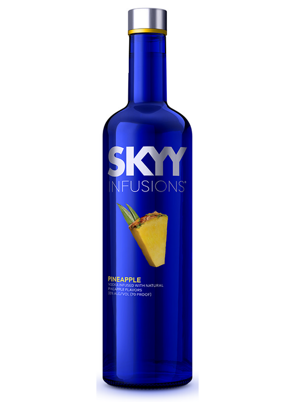 SKYY PINEAPPLE 750ML