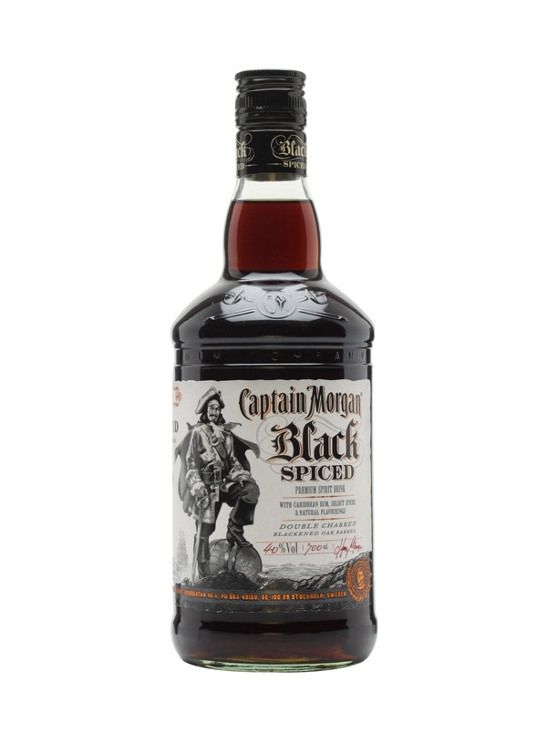 CAPT MORG BLK SPICE 750ML