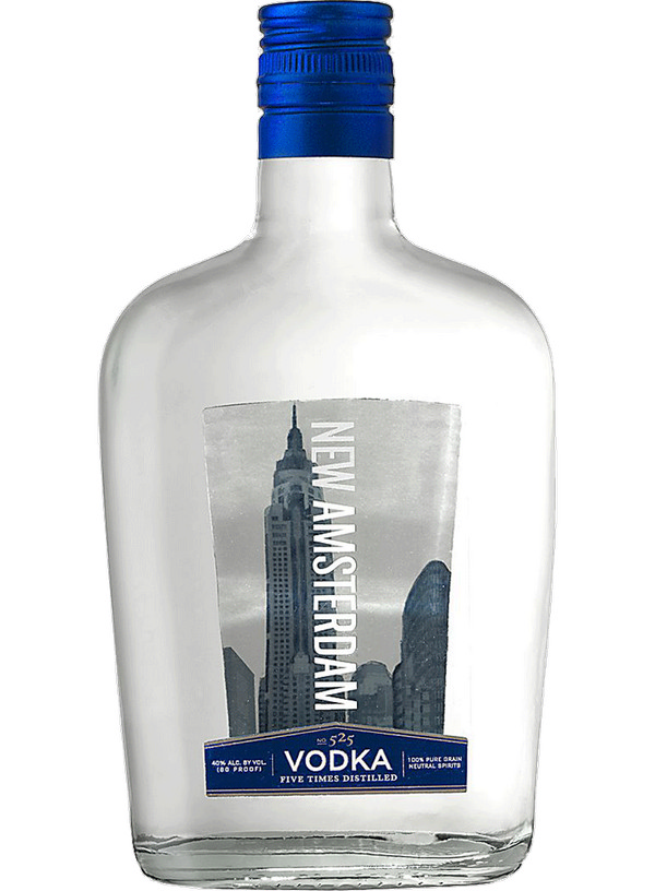 NEW AMSTERDAM VODKA 375ML