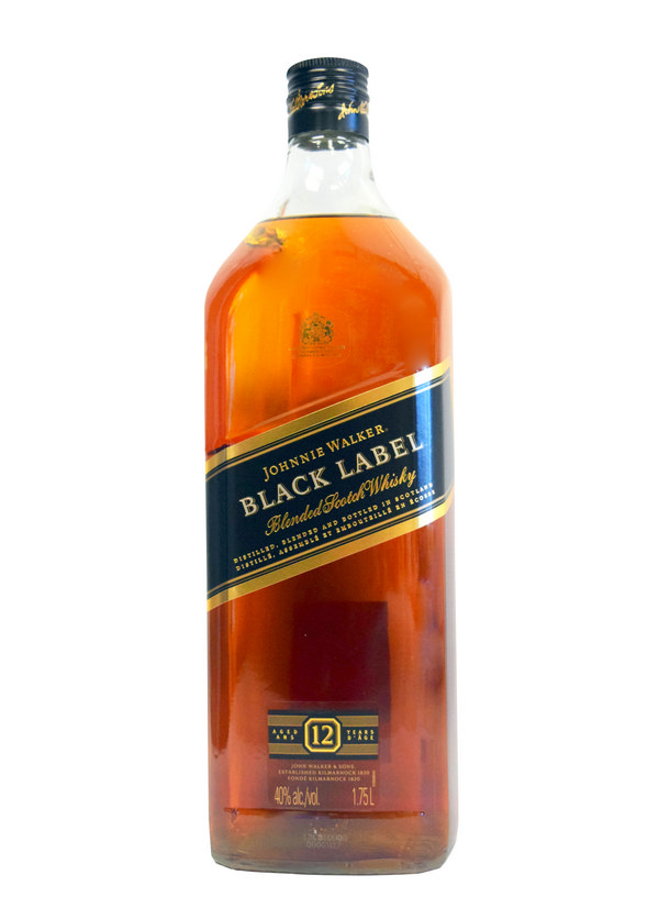 JOHNNIE WALKER BLACK LABEL 1.75L