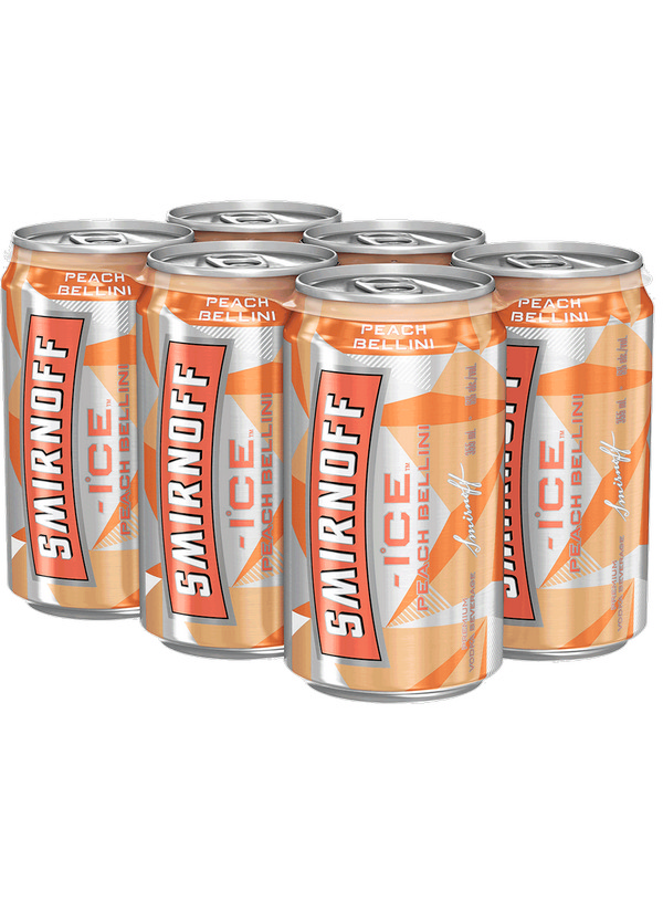 SMIRNOFF ICE PEACH BELLINI