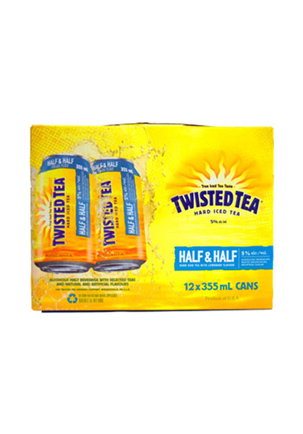 TWISTED TEA HALF & HALF ICED TEA 12PKC